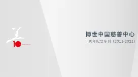 博世慈善十周年
